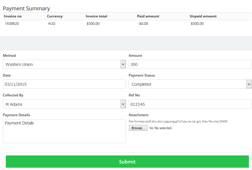 How To Mark An Invoice As Paid Partial Paid Or Unpaid Online 